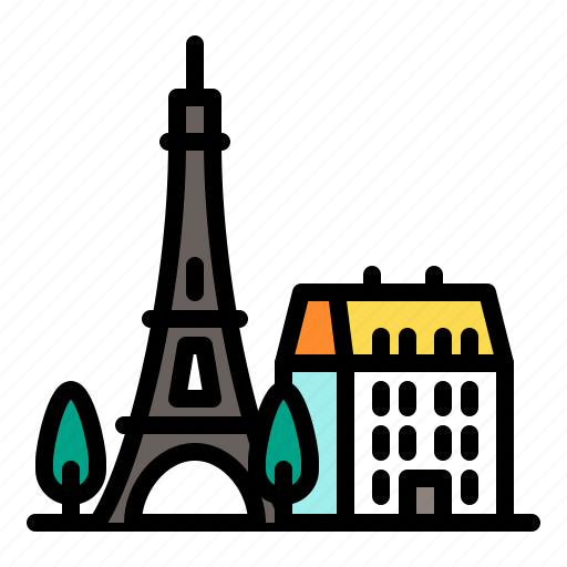 Building, city, eiffel tower, france, paris icon - Download on Iconfinder