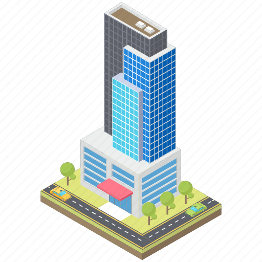 Apartments, building, flats, office block, residential apartments, residential flat icon - Download on Iconfinder