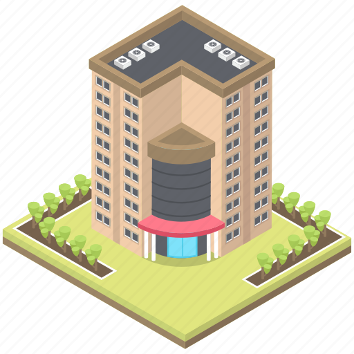 Apartments, building, office block, office building block, residential flat icon - Download on Iconfinder