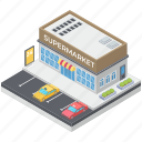commercial building, commercial supermarket, market, marketplace, store, storefront