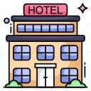 hotel, motel, inn, building, architecture