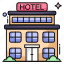 hotel, motel, inn, building, architecture 