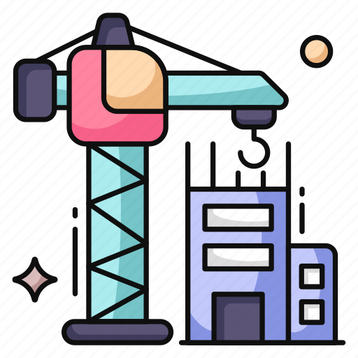 Building construction, under construction, architecture, property, structure icon - Download on Iconfinder