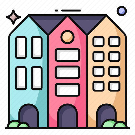 Building, architecture, real estate, property, commercial building icon - Download on Iconfinder
