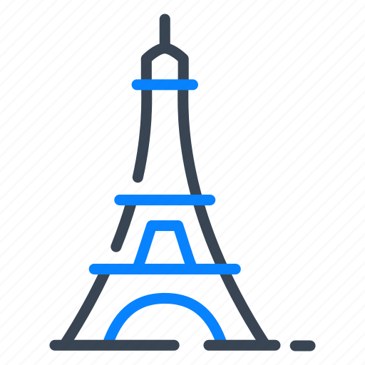 Eiffel, tower, paris, france, landmark icon - Download on Iconfinder