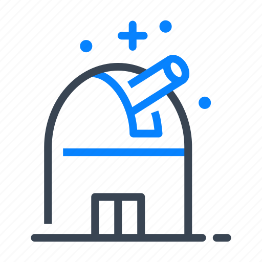 Observatory, astronomy, building, science icon - Download on Iconfinder