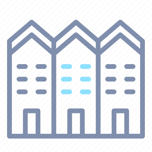 Architecture, building, complex, construction, home, house, property icon - Download on Iconfinder