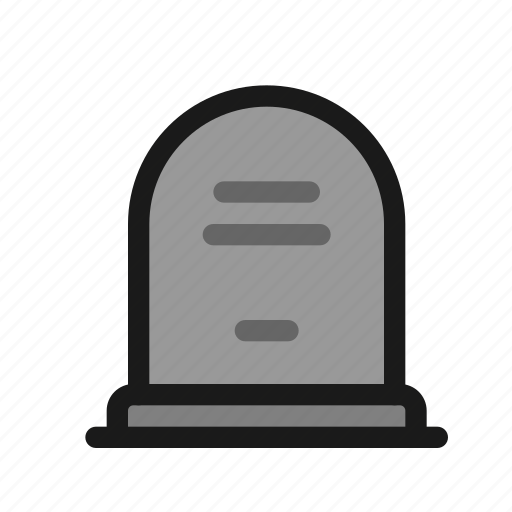 Cemetery, graveyard, funeral, home, mortuary, tomb, tombstone icon - Download on Iconfinder