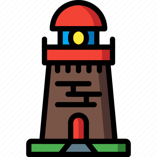 Architecture, building, buildings, house, light, tower icon - Download on Iconfinder