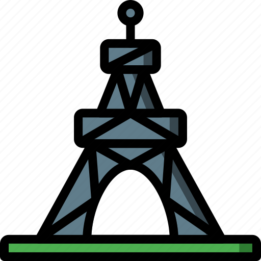 Architecture, building, buildings, eiffel, tower icon - Download on Iconfinder