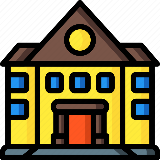 Architecture, building, buildings, hall, town icon - Download on Iconfinder