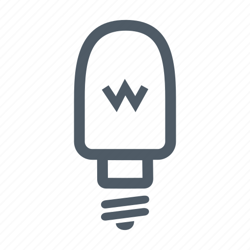 Bulb, electric, electricity, energy, lamp, lightbulb, power icon - Download on Iconfinder