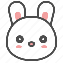 animal, avatar, bunny, emoji, rabbit
