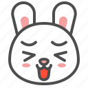 animal, avatar, bunny, emoji, rabbit, wink