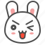animal, avatar, bunny, emoji, rabbit 