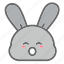 animal, bunny, easter, egg, emoji, face, rabbit 