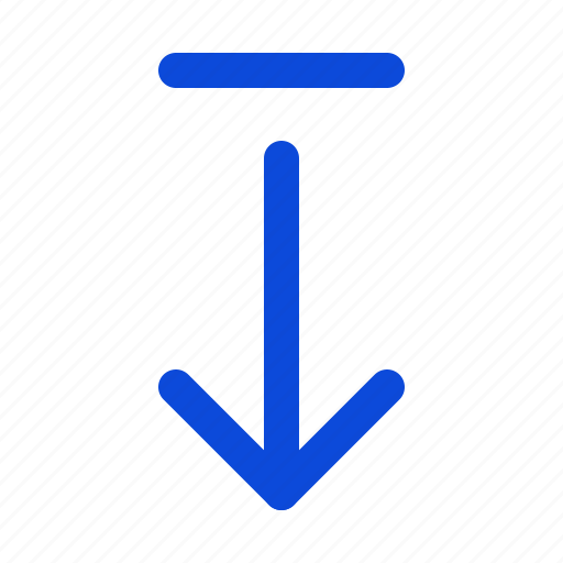 Arrow, from, top icon - Download on Iconfinder on Iconfinder