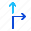 arrow, direction, path 