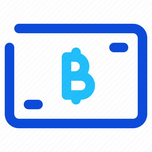 Bitcoin, banknote, cryptocurrency icon - Download on Iconfinder