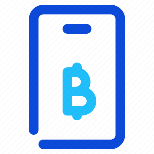 Bitcoin, smartphone, phone, mobile, cryptocurrency icon - Download on Iconfinder