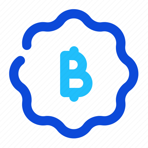 Bitcoin, token, badge, cryptocurrency icon - Download on Iconfinder