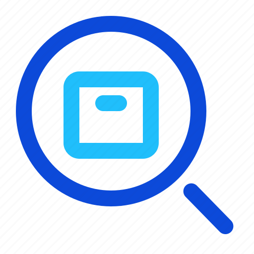 Search, delivery, package, magniffier icon - Download on Iconfinder