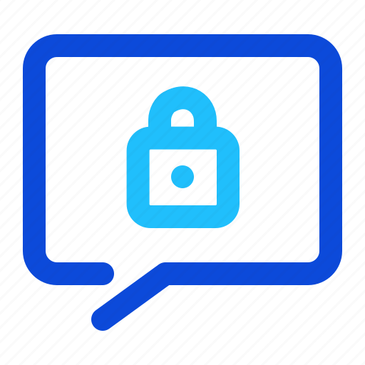 Chat, security, encryption icon - Download on Iconfinder