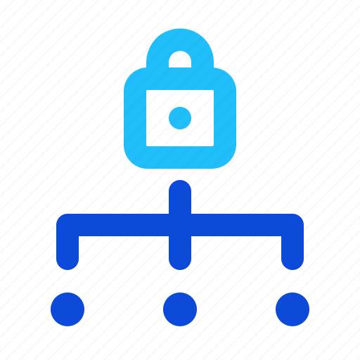Lock, network, cyber, security icon - Download on Iconfinder