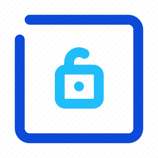 Lock, opened, unlocked icon - Download on Iconfinder
