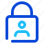 secure, profile, lock 