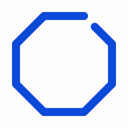 Octagon, shape icon - Download on Iconfinder on Iconfinder
