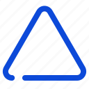 triangle, warning, shape