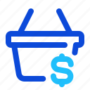 basket, shopping, money, buy, ecommerce, price