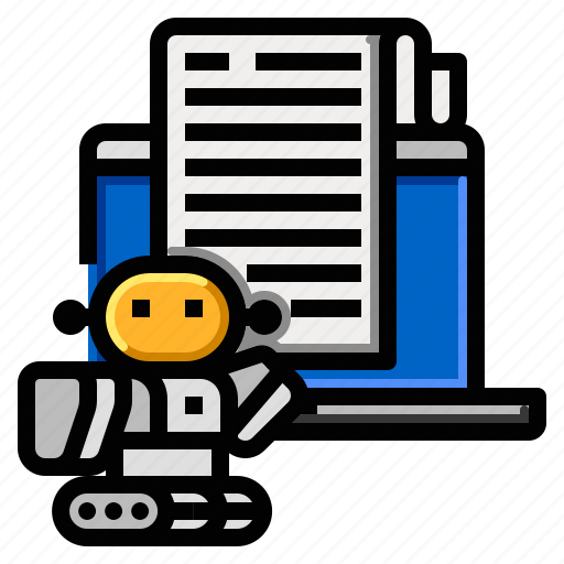 Bot, business, copywriting, sign, social icon - Download on Iconfinder