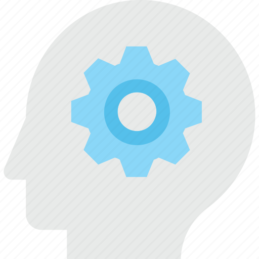 Brainstorming, cog, creativity, head, thinking icon - Download on Iconfinder