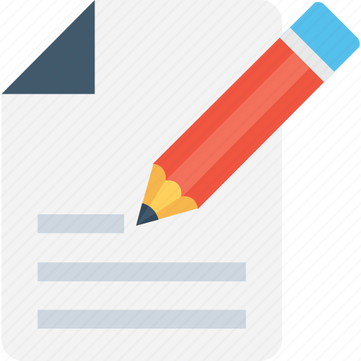 Article, document, notes, pencil, writing icon - Download on Iconfinder