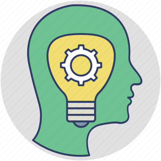 Bright idea, bulb mind, creative idea, genius, intelligent icon - Download on Iconfinder