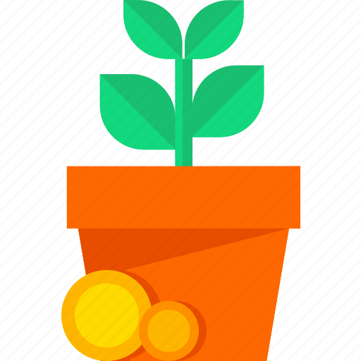 Growth, analytics, business, chart, money, plant, statistics icon - Download on Iconfinder