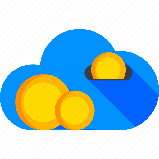 Cloud, data, money, network, server, storage, upload icon - Download on Iconfinder