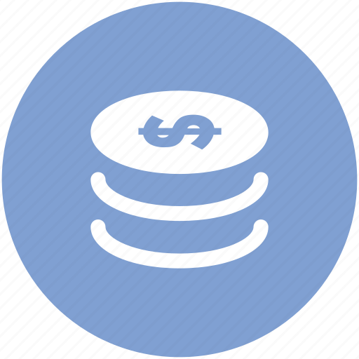 Coins, currency, dollars, money icon - Download on Iconfinder