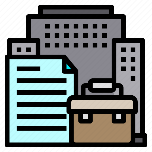 Briefcase, building, file icon - Download on Iconfinder