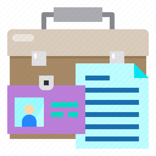 Briefcase, card, file, id icon - Download on Iconfinder