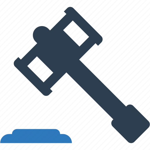 Auction, gavel, justice icon - Download on Iconfinder