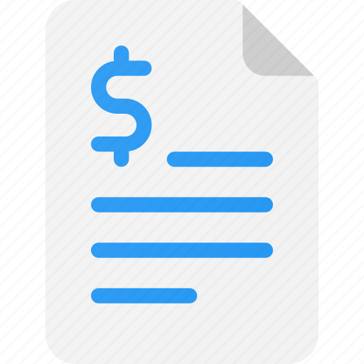 Certificate, contract, deal, document, finance, invoice, money icon - Download on Iconfinder