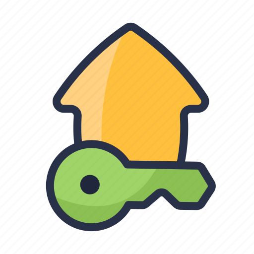 Key, house, estate, home, property icon - Download on Iconfinder