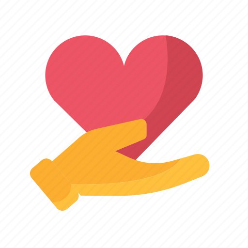 Love, hand, gift, heart icon - Download on Iconfinder