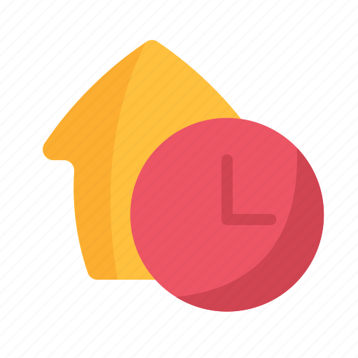 Home, time, business, estate, property icon - Download on Iconfinder