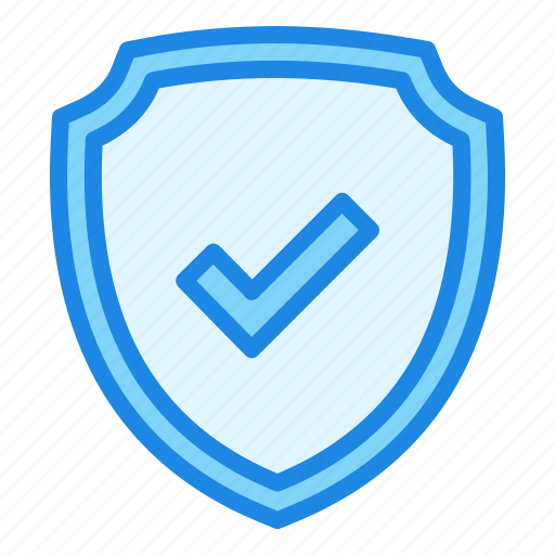 Checkmark, security, safety, protect, protection, data, shield icon - Download on Iconfinder