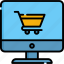 shopping, cart, office, essential, work, business, ecommerce 