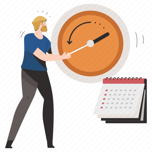 Business, time, management, calendar, deadline, workflow illustration - Download on Iconfinder